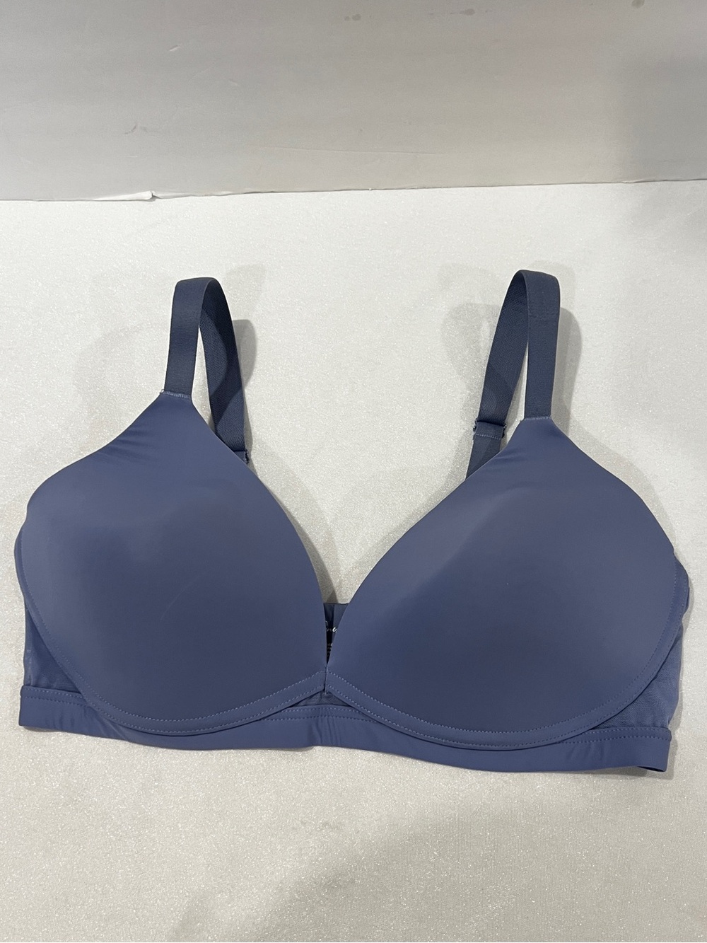 Modern Movement Comfortably Cool Wire-Free T-Shirt Bra Blue Size 38C